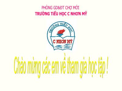 Bài giảng Âm nhạc Lớp 1 - Chủ đề 3: Học hát bài Cô giáo em - Trịnh Thanh Liêm