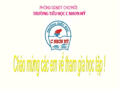 Bài giảng môn Âm nhạc Lớp 1 - Chủ đề 2: Nhạc cụ - Trịnh Thanh Liêm