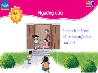 Bài giảng Tiếng Việt Lớp 1 - Bài 2: Ngưỡng cửa
