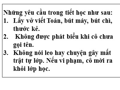 Bài giảng môn Toán + Tiếng Việt Lớp 1 (Ôn tập nghỉ dịch Covid-19)