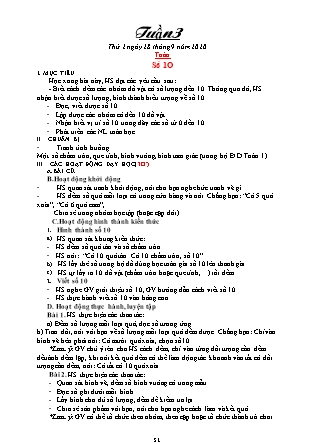 Giáo án Các môn Lớp 1 (Cánh diều) - Tuần 3 - Năm học 2020-2021