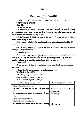Kế hoạch bài dạy Lớp 1 - Tuần 24 (Thứ 5+6) - Năm học 2022-2023 - Nguyễn Thị Hải Trường