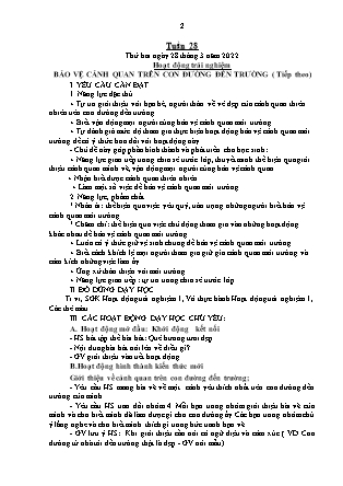 Kế hoạch bài dạy Lớp 1 - Tuần 28 - Năm học 2021-2022 - Hoàng Thị Hồ Lam