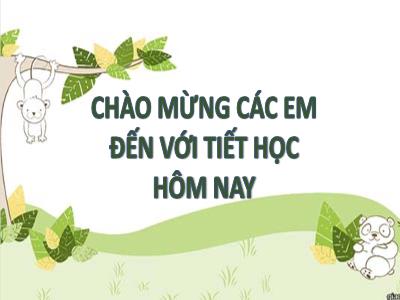 Bài giảng TNXH 1 - Bài 20: Cơ thể em (Tiết 2)