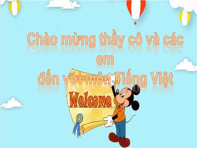 Bài giảng môn Tiếng Việt Lớp 1 - Bài 1: A, a (Tiết 2)