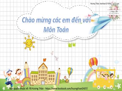 Bài giảng môn Toán Lớp 1 - Chủ đề 3. Bài 11: Phép trừ trong phạm vi 10 (Tiết 3)